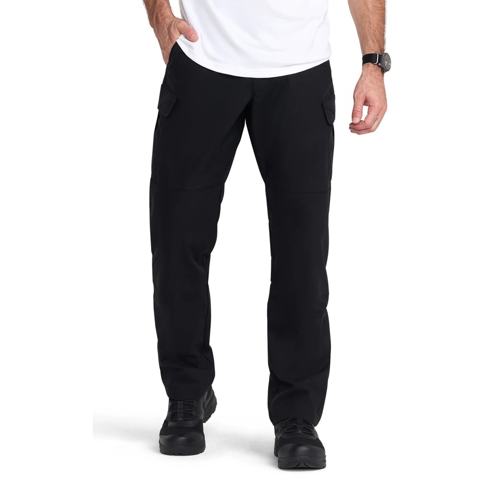 NWT 5.11 Tactical Stryke Cargo Pants Mens Flex-Tac Ripstop Black Unhemmed Sz 46